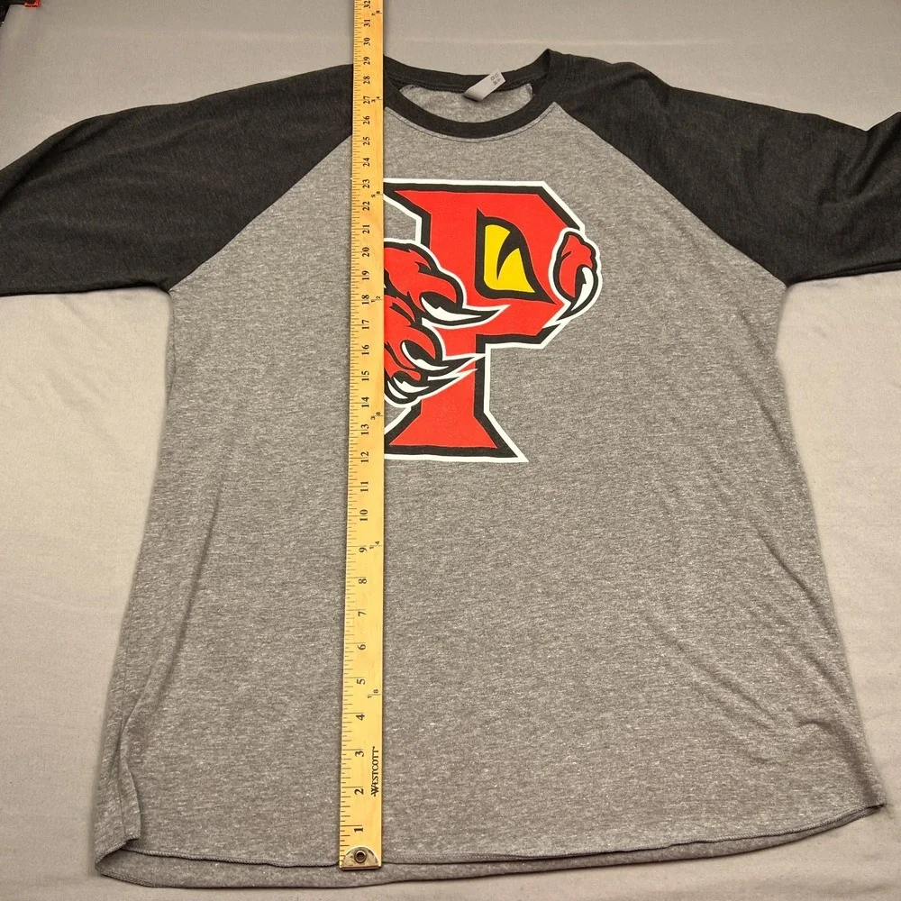 Next Level AFL Orlando Predators Big Logo T Shirt Adult Large 3/4 Sleeve Tee